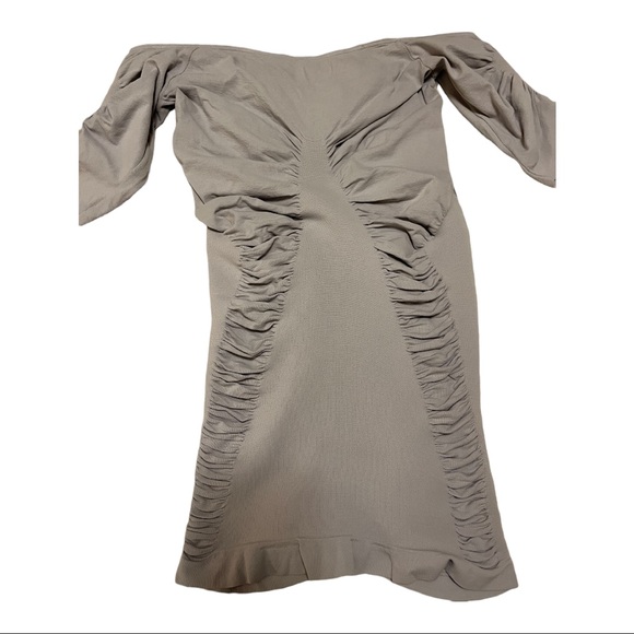 NEW. Last Tango form fitting gray nylon and Lycra dress in size s/m & m/l. Comfy - Picture 5 of 10
